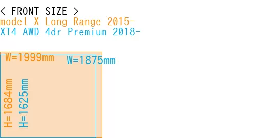 #model X Long Range 2015- + XT4 AWD 4dr Premium 2018-